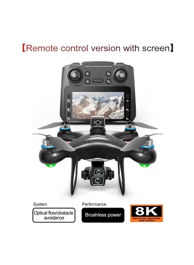 JAJEEK Z3 Brushless Quadcopter Dual Camera HD FPV RC Drone with 4.3 Inch Large Screen Remote Control, Stable Flight, One Battery Included, Long Range Viewing for Beginners & Hobby Use - Image 3